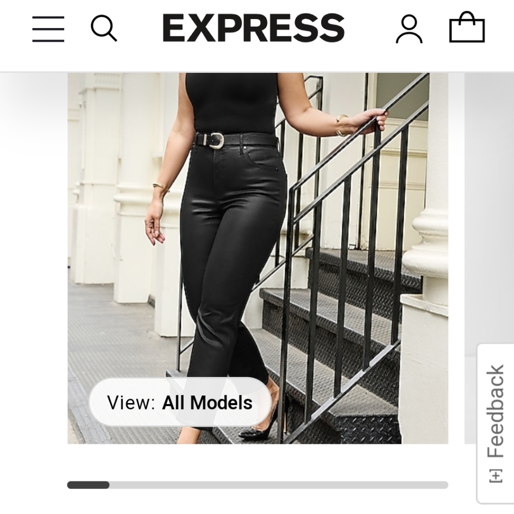 EXPRESS FAUX LEATHER